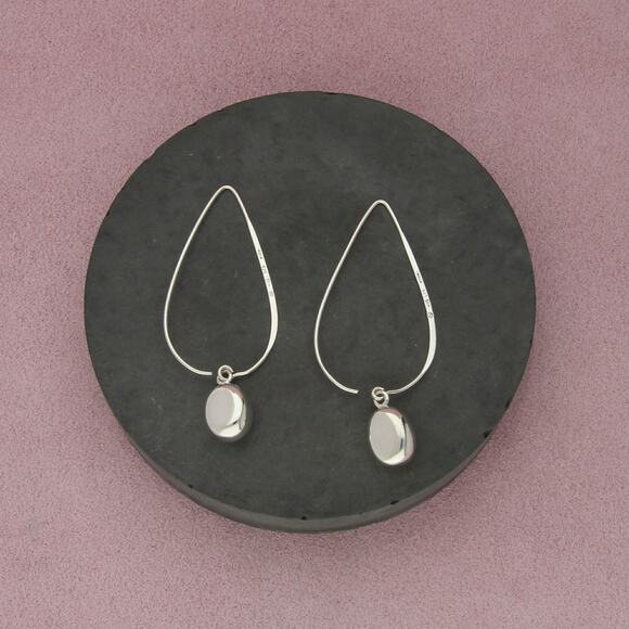 silpada sterling silver just dropping in threader dangle w0821 earrings - Picture 3 of 3